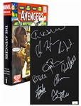 Cast-Signed The Avengers Omnibus Coffee Table Book -- Also Signed by Creator Stan Lee
